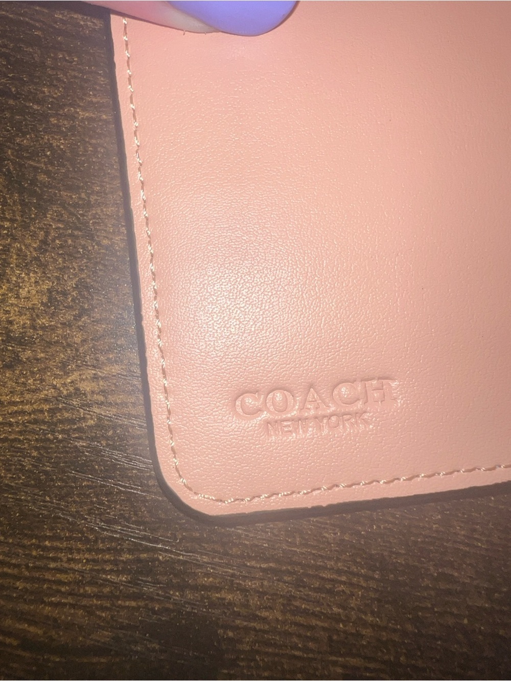New COACH Medium Corner Zip Wallet In Pretty Signature Canvas - Picture 5 of 10